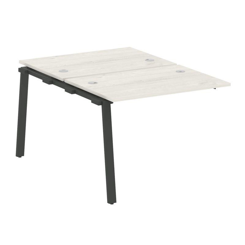 Metal System Проходной элемент рабочей станции на А-образном м/к БА.ПРС-СП-2.1 Дуб Наварра/Металл Ан