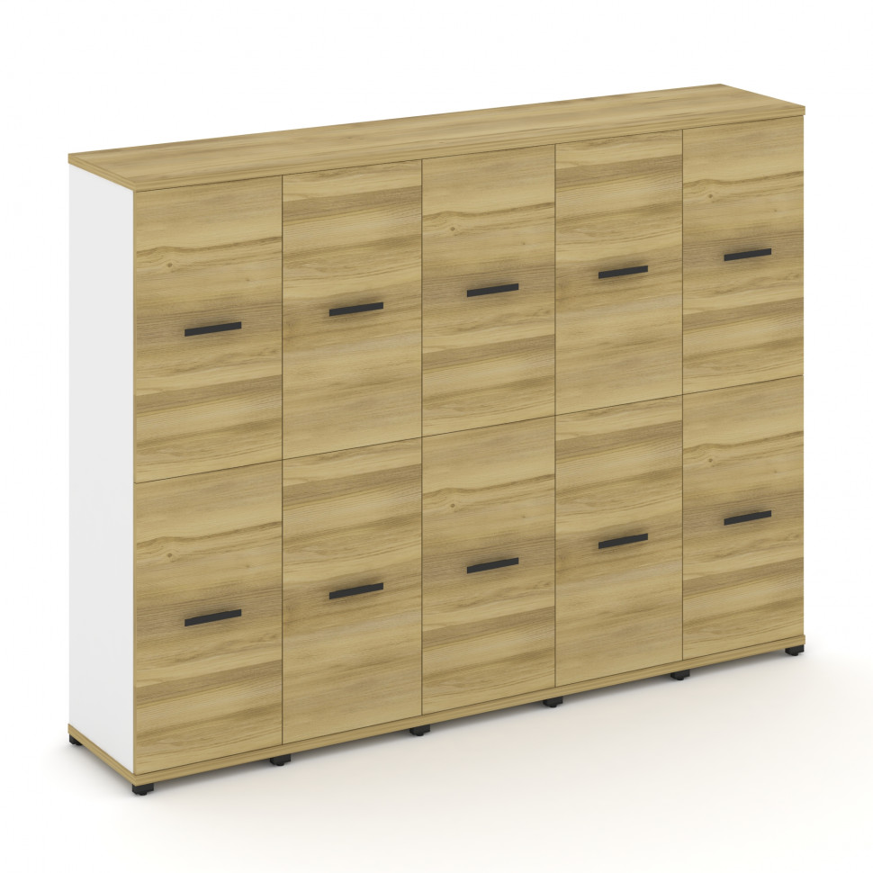 Concept Шкаф 5 узких секций, 4 ниши CN.STU-452 B Дуб Винченцо/Белый Бриллиант/Металл Черный 2084*420 Concept Шкаф 5 узких секций, 4 ниши CN.STU-452 B Дуб Винченцо/Белый Бриллиант/Металл Черный 2084*420