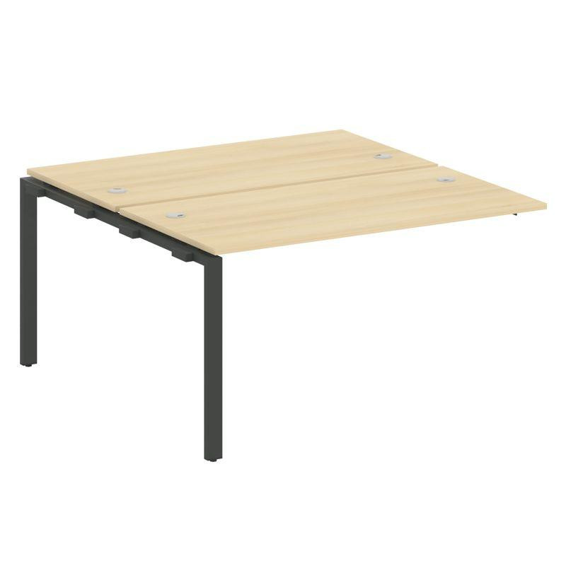 Metal System Проходной элемент рабочей станции на П-образном м/к БП.ПРС-СП-2.3 Акация Лорка/Металл А