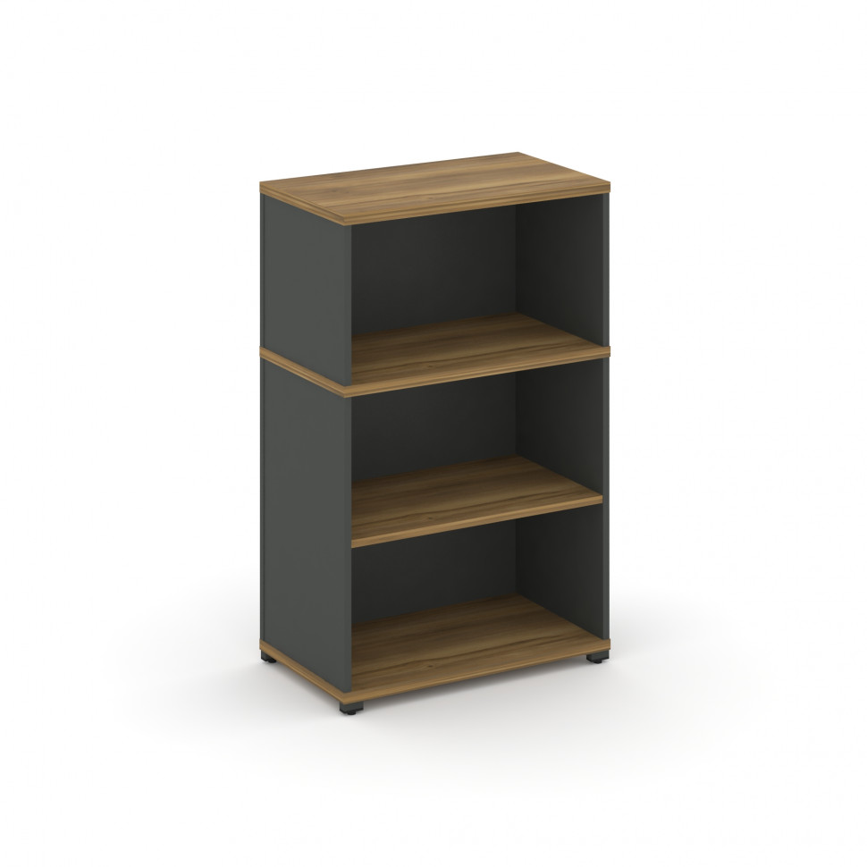 Concept Стеллаж опорный/приставной с надставкой низ. CN.SOPO-003 Сандал Янтарный/Антрацит/Металл Ант