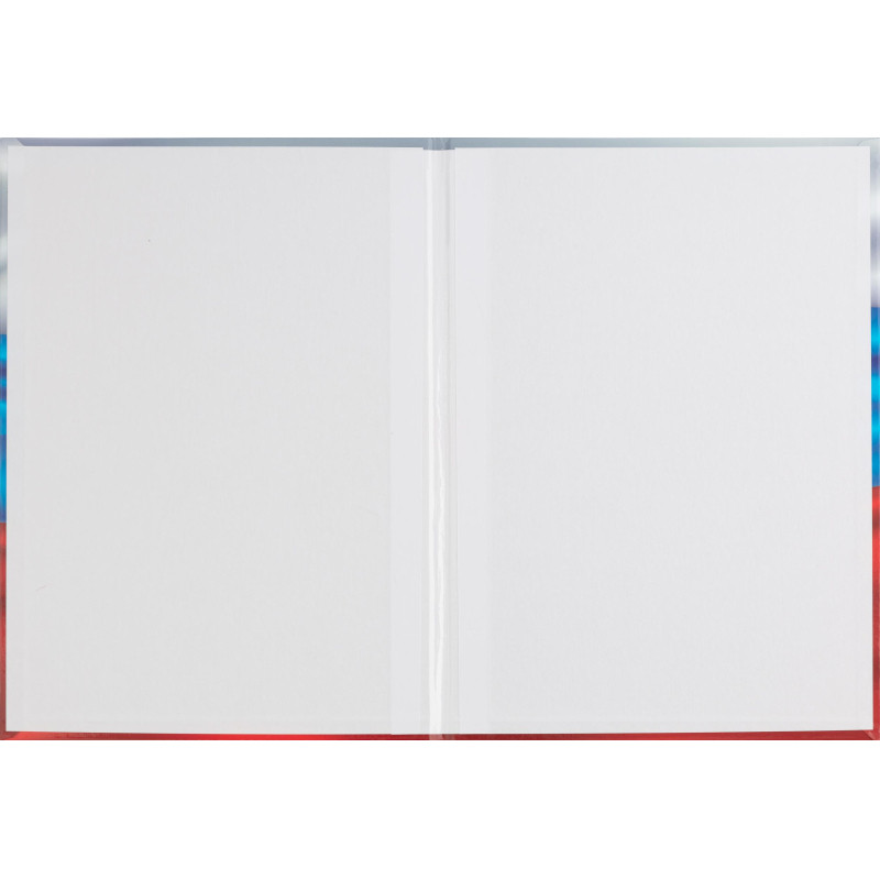 Папка адресная с ГОС.СИМВОЛИКОЙ Триколор ламинированный картон