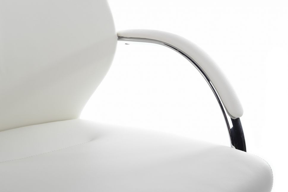 Кресло Alonzo-CF С1711 Белый (6207) натуральная кожа 68*68*102-108