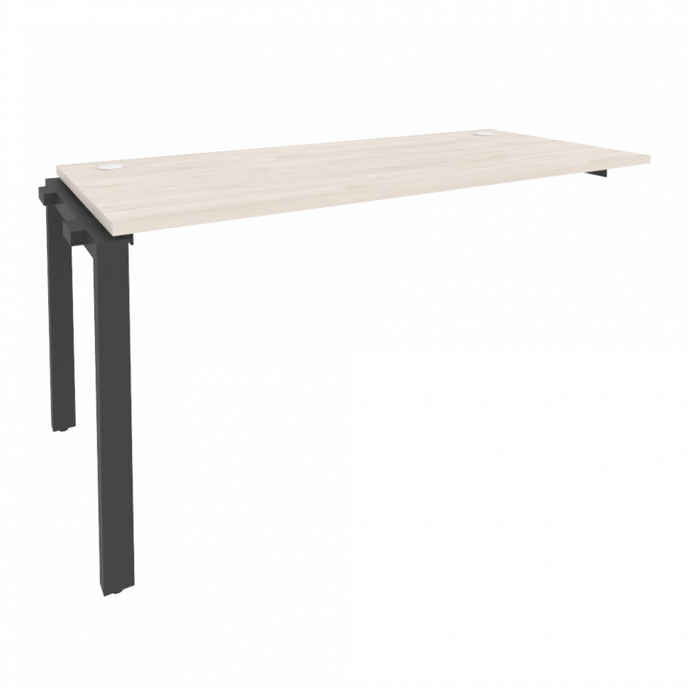 Onix Наборный элемент рабочей станции на П-образном м/к O.MP-1.NRS-4.7 Денвер Светлый/Металл Антраци Onix Наборный элемент рабочей станции на П-образном м/к O.MP-1.NRS-4.7 Денвер Светлый/Металл Антраци