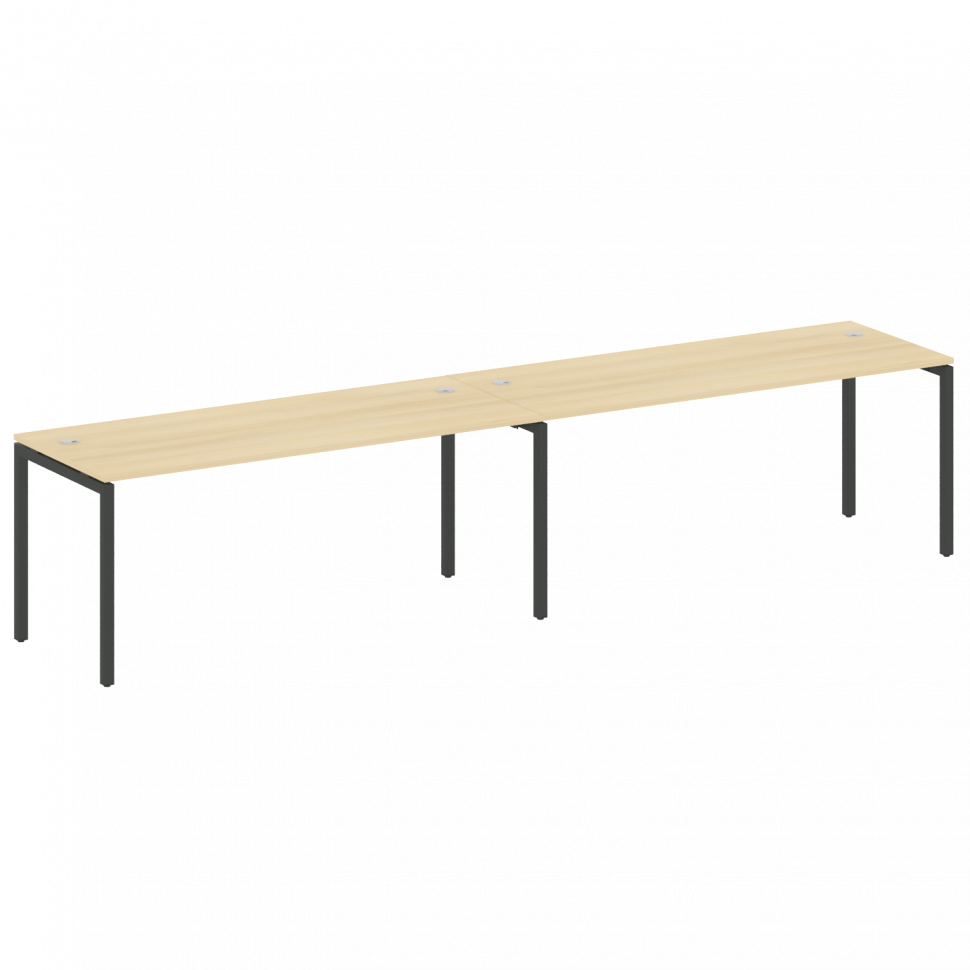 Metal System Quattro Рабочая станция на 2 места на П-образном м/к 40БП.СМ-2.5 Акация Лорка/Металл Ан Metal System Quattro Рабочая станция на 2 места на П-образном м/к 40БП.СМ-2.5 Акация Лорка/Металл Ан