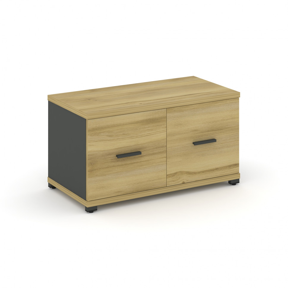 Concept Шкаф 1 широкая секция, 1 ниша CN.STS-113 A Дуб Винченцо/Антрацит/Металл Антрацит 836*420*450