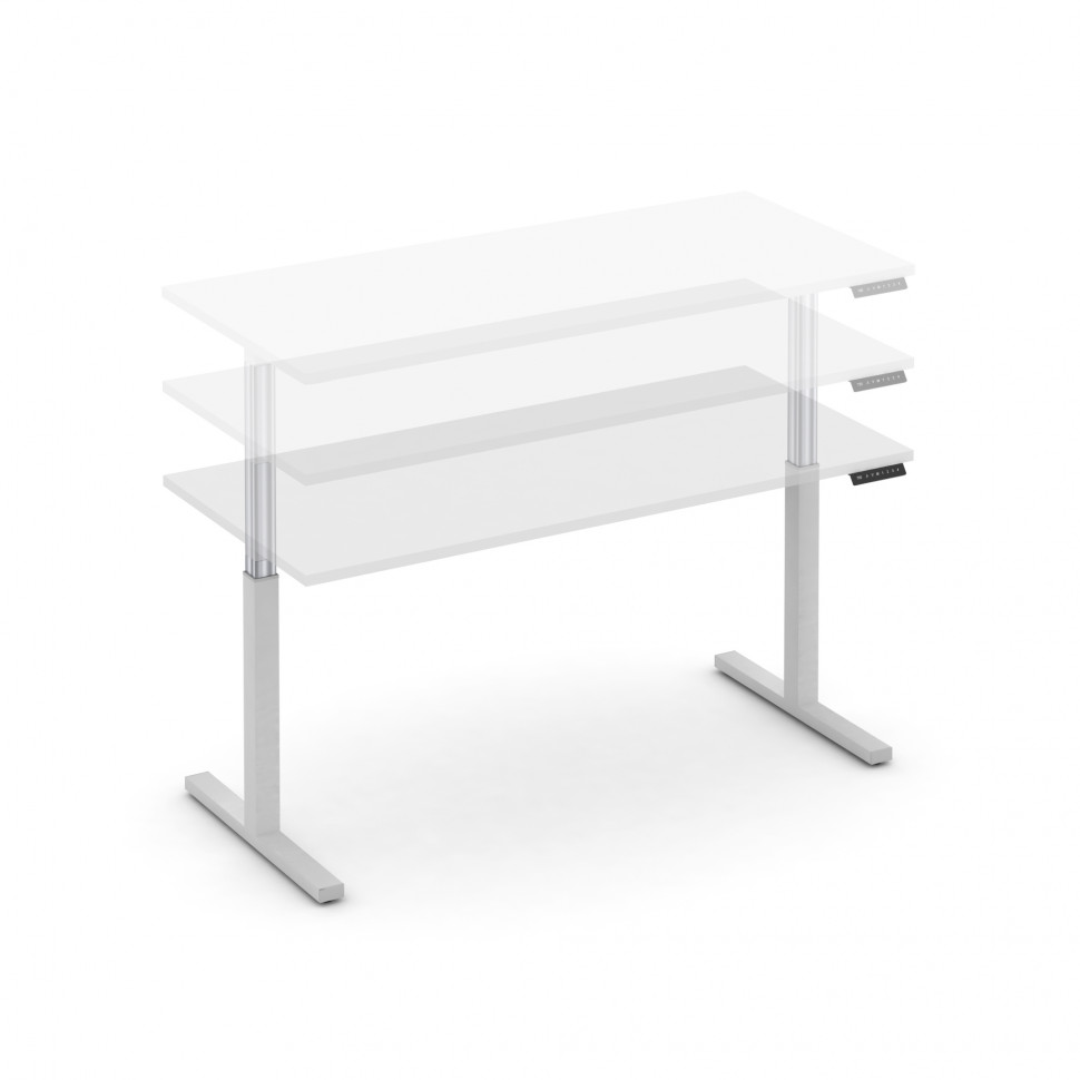 Move up Стол электроподъемный MV.SE-4.7 Белый Бриллиант/Металл Белый 1580*720*720-1190