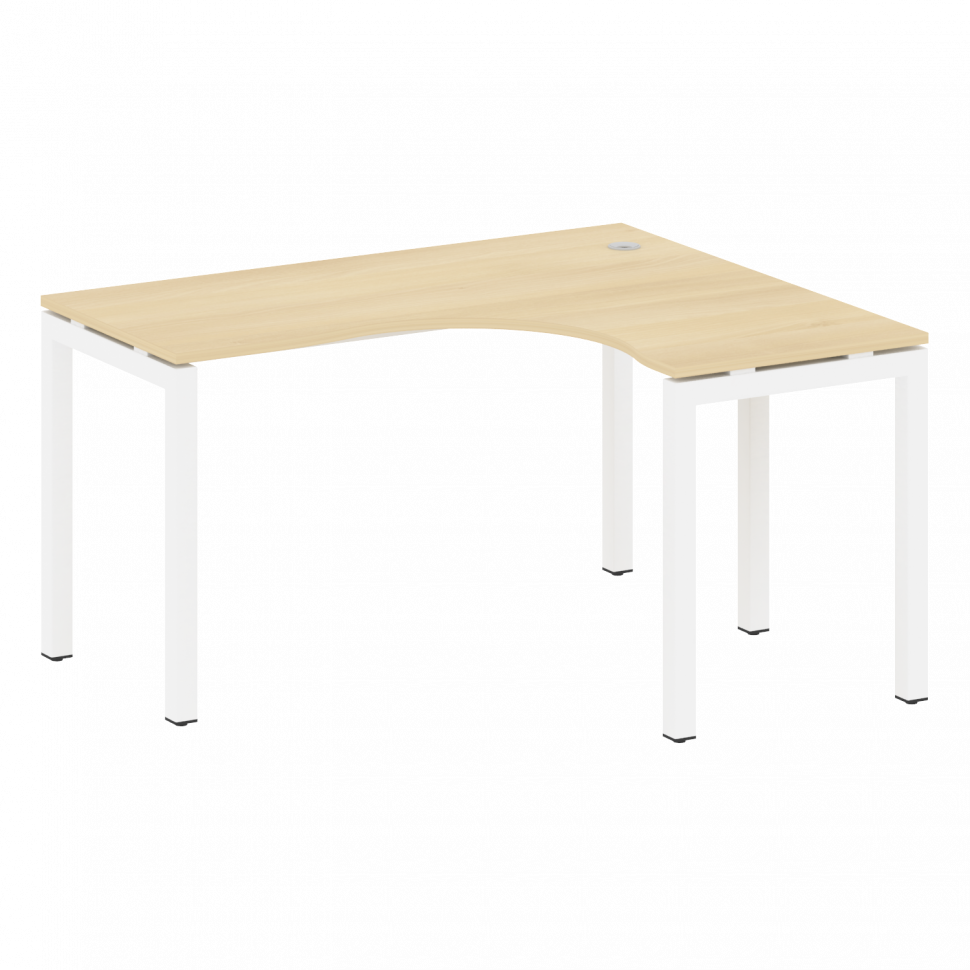 Metal System Quattro Стол криволинейный правый на П-образном м/к 50БП.СА-3 (R) Акация Лорка/Металл Б Metal System Quattro Стол криволинейный правый на П-образном м/к 50БП.СА-3 (R) Акация Лорка/Металл Б