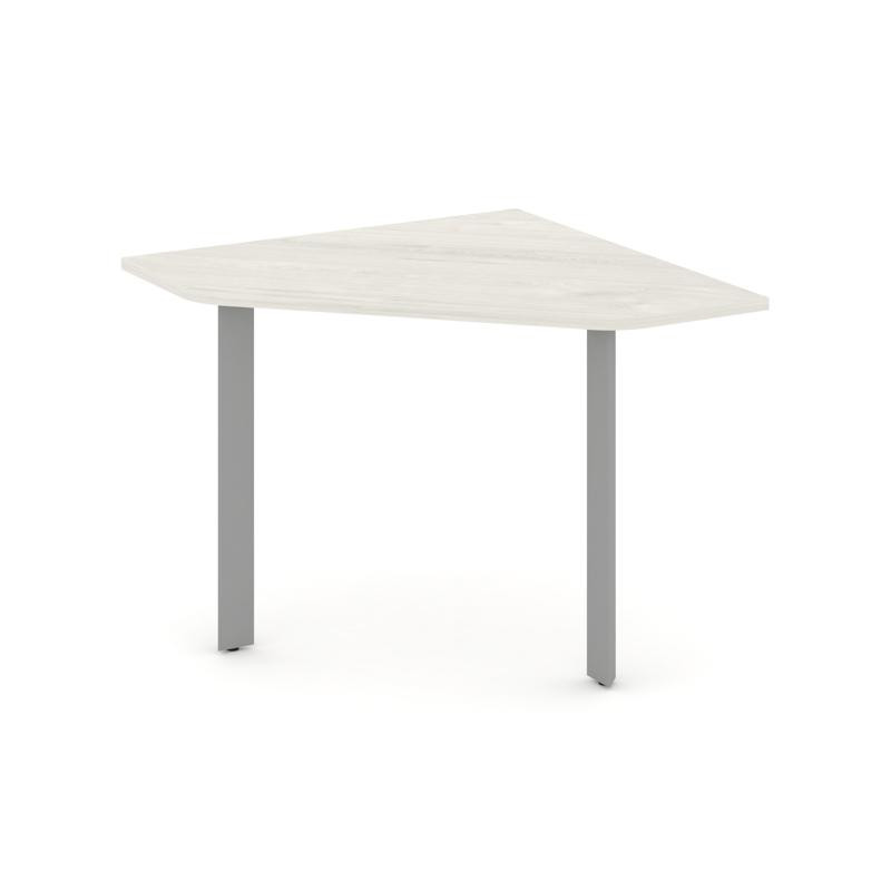 Style Project Угловой элемент переговорного стола SN-59.UPRG-001 Дуб Наварра/Металл Серый 980*980*75