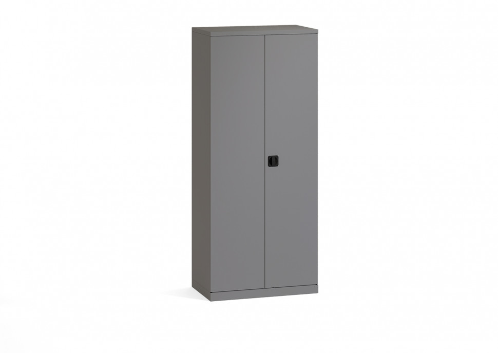 Riva Metal Гардероб металлический широкий, 2 полки + штанга RM.GBO-51 Металл Серый 853*503*2000