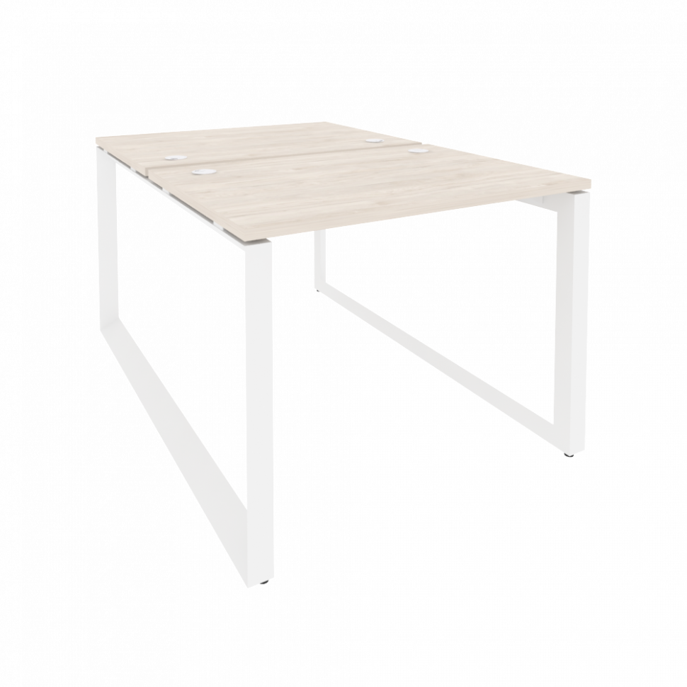 Onix Рабочая станция на О-образном м/к O.MO-D.RS-2.1.7 Денвер Светлый/Металл Белый 980*1475*750 Onix Рабочая станция на О-образном м/к O.MO-D.RS-2.1.7 Денвер Светлый/Металл Белый 980*1475*750