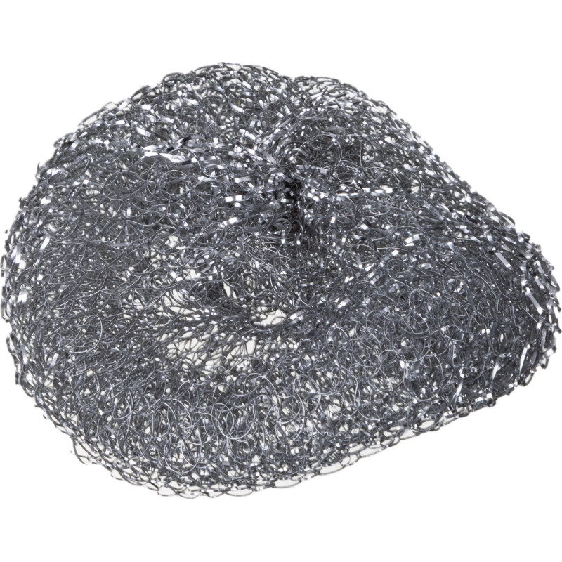 Губка-мочалка металлическая средняя D=7,5 см. вес=14гр. 3шт./уп. PACLAN