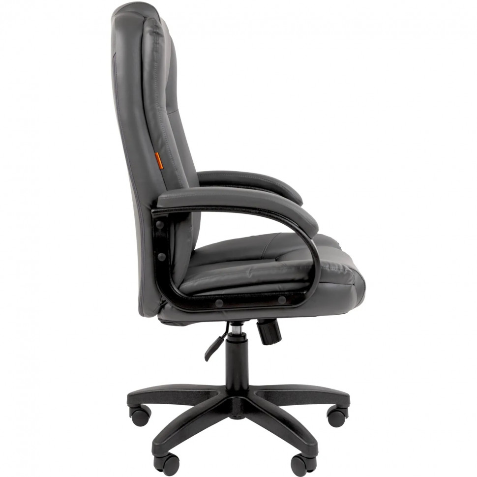 Кресло VT_Chairman 600LT чер.пласт экопремиум серый