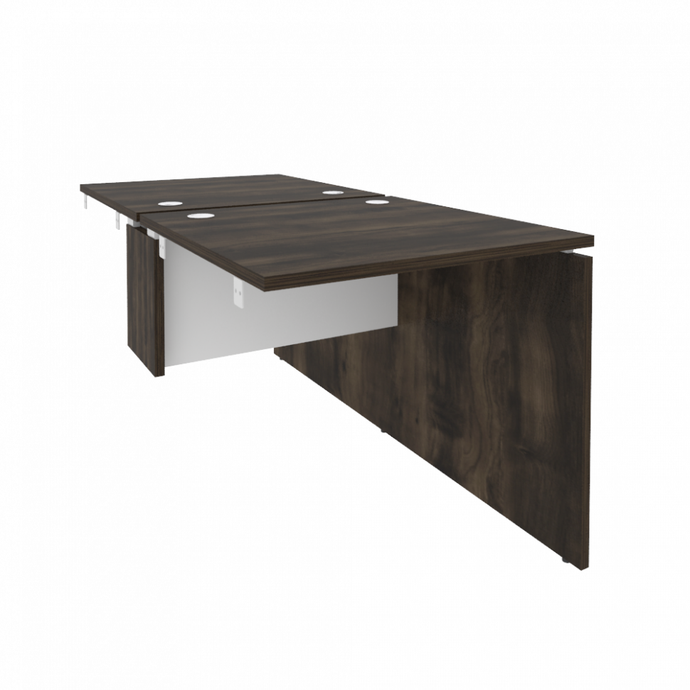 Onix Стол-приставка двойной к опорным элементам O.D.SPR-0.8 Дуб Мали/Белый Бриллиант 780*1635*750 Onix Стол-приставка двойной к опорным элементам O.D.SPR-0.8 Дуб Мали/Белый Бриллиант 780*1635*750