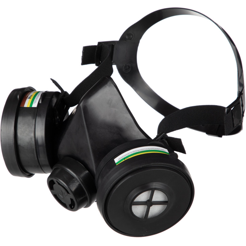 Полумаска РУ-60М марка АВЕК1Р1 от органич неорганич кислых газов аммиака