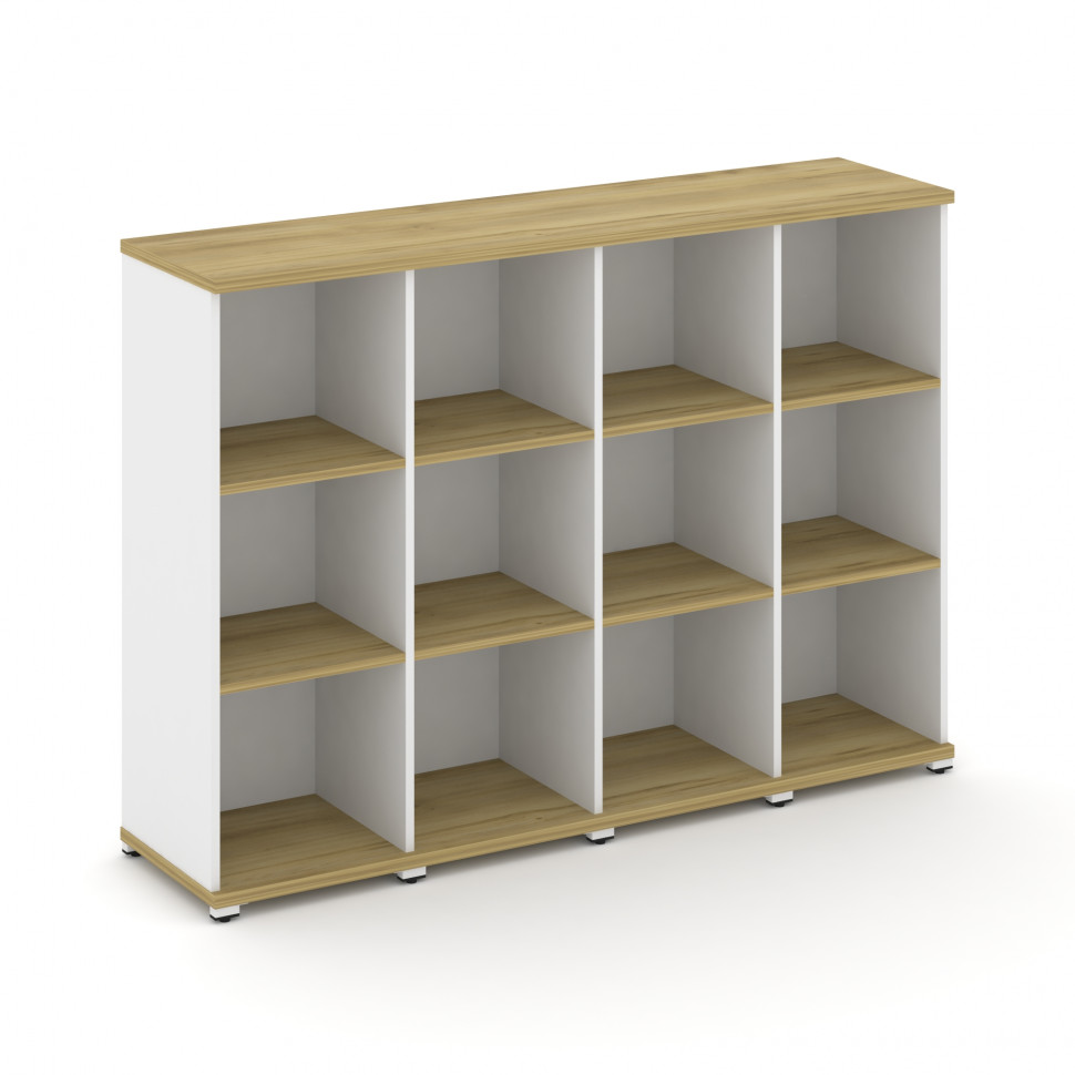 Concept Стеллаж 4 узкие секции, 3 ниши CN.STU-340 Дуб Винченцо/Белый Бриллиант/Металл Белый 1668*420 Concept Стеллаж 4 узкие секции, 3 ниши CN.STU-340 Дуб Винченцо/Белый Бриллиант/Металл Белый 1668*420