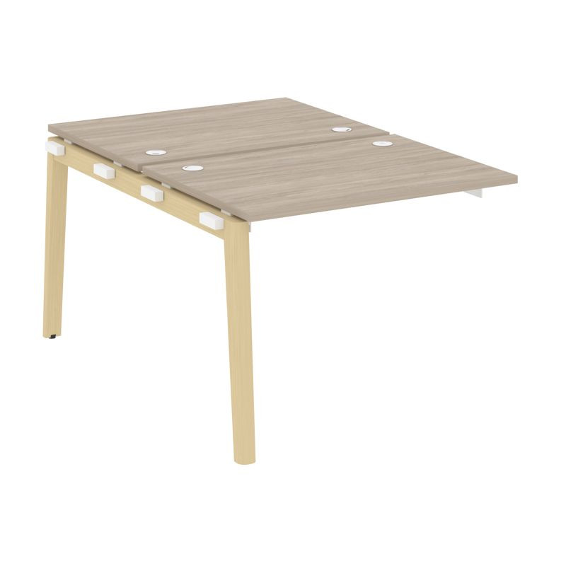 Onix Wood Наборный эл. раб. станции OW.2.NRS-1.7 Дуб Аттик/Дуб Светлый/Металл Белый 980*1475*750