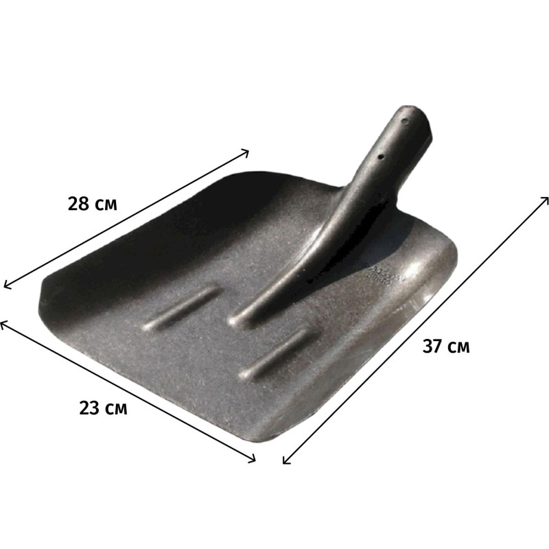 Лопата совковая РусТрейд из рельсовой стали си-00017
