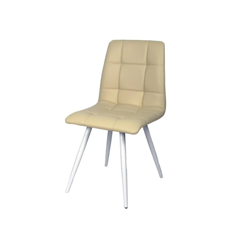 Стул Комус MERI HN WHITE (BOX-4) RU ECO-07 бежевый/бел