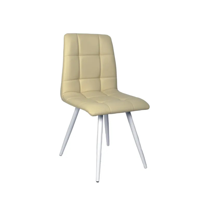 Стул Комус MERI HN WHITE (BOX-4) RU ECO-07 бежевый/бел