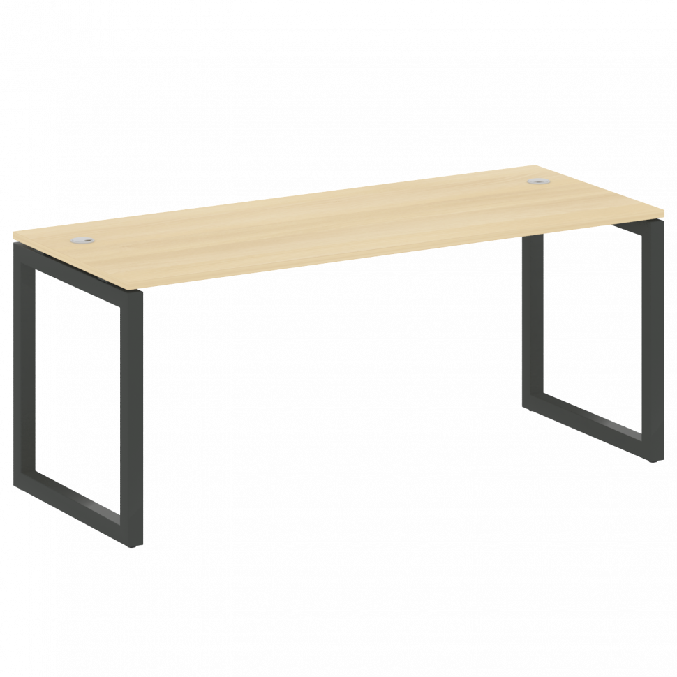 Metal System Quattro Стол письменный на О-образном м/к 50БО.СП-5 Акация Лорка/Металл Антрацит 1800*7 Metal System Quattro Стол письменный на О-образном м/к 50БО.СП-5 Акация Лорка/Металл Антрацит 1800*7