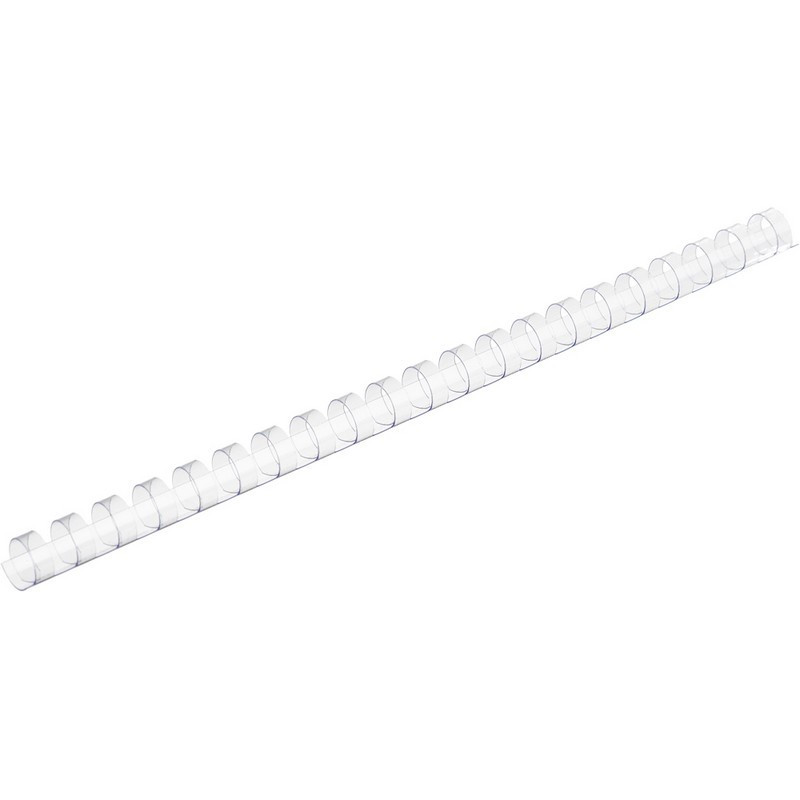 Пружины для переплета пластиковые Promega office 14мм прозр. 100шт/уп.