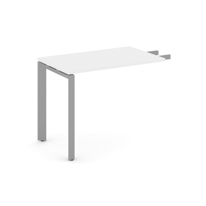 Style Project Брифинг-приставка SN-59P.BR-001 Белый/Металл Серый 580*600*750