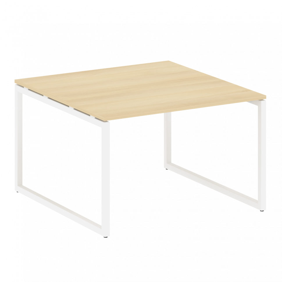 Metal System Quattro Перег. стол (1 столешница) на О-образном м/к 40БО.ПРГ-1.2 Акация Лорка/Металл Б