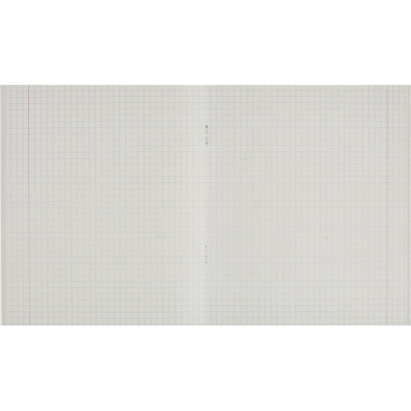 Тетрадь общая А5,48л,кл,скоб,офсет-2 Attache Ice фиолет/красная