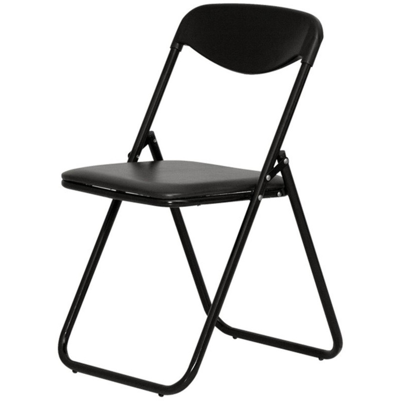 Стул 0MX_UA_JACK BLACK каркас черный, к/з черный V-4