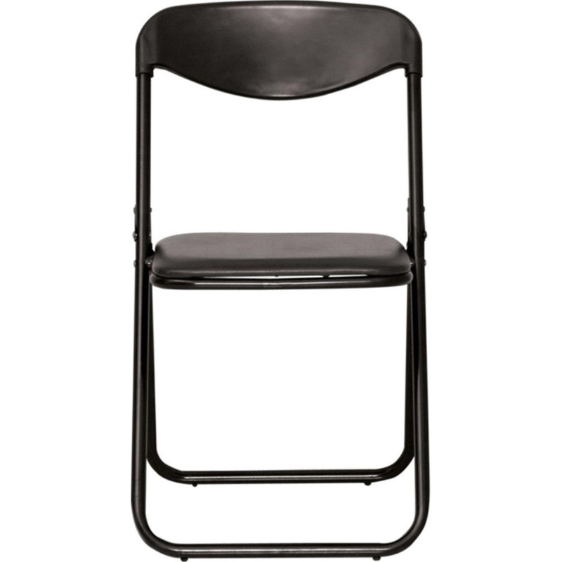 Стул 0MX_UA_JACK BLACK каркас черный, к/з черный V-4