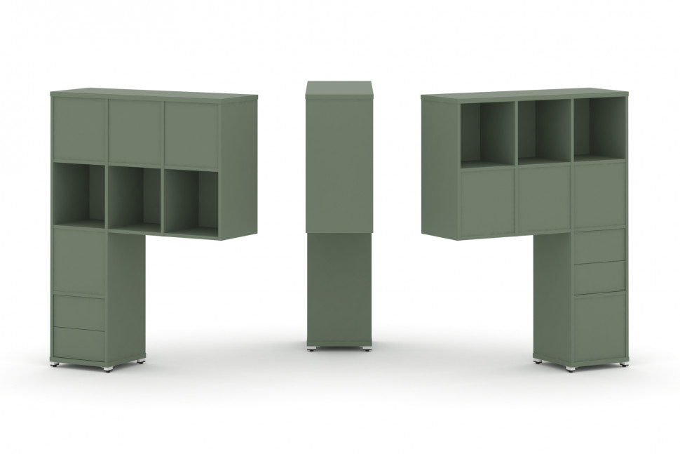 Concept Надставка высокая CN.DNV-006 Кобо/Металл Белый 1099*350*1486