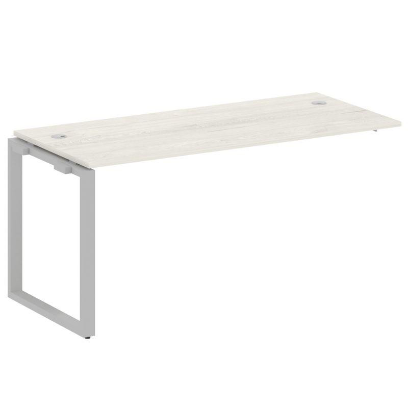 Metal System Проходной элемент рабочей станции на О-образном м/к БО.ПРС-СП-1.4 Дуб Наварра/Металл Се