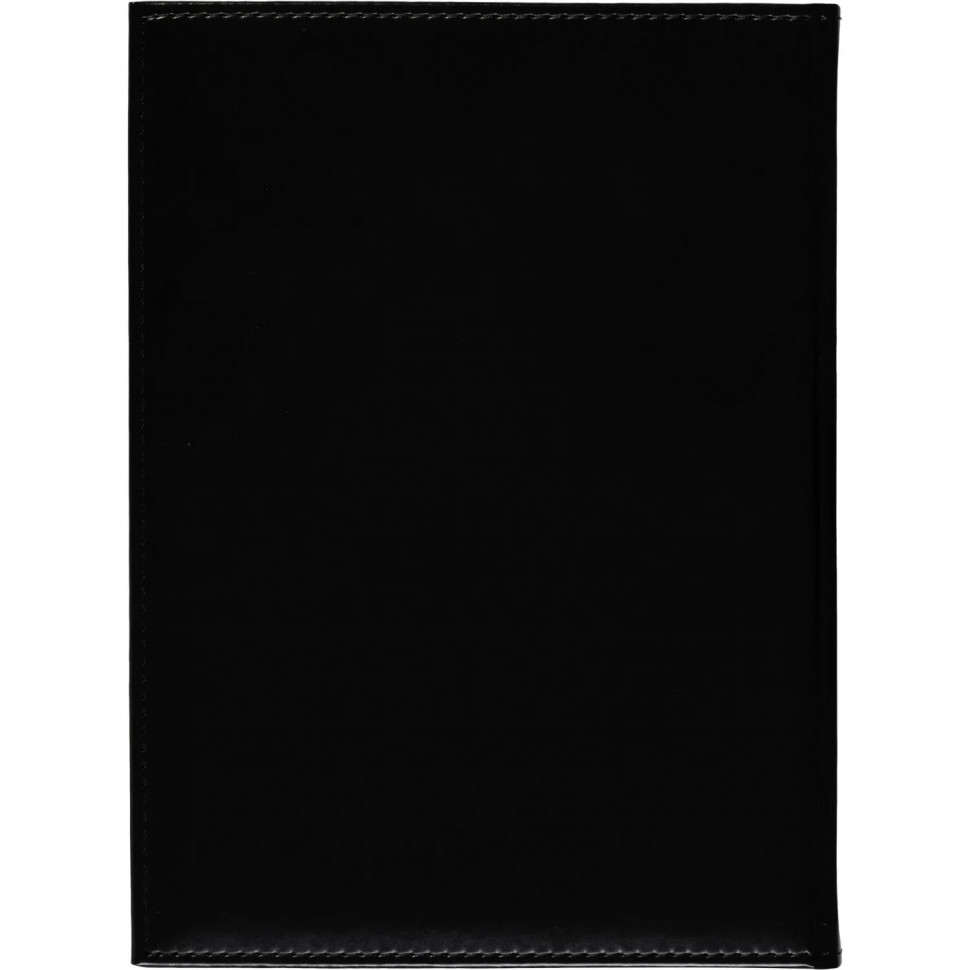 Ежедневник недатированный чёрный, А4, 200x270мм, 176 л, ATTACHE Каньон