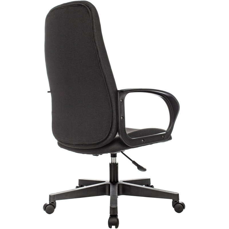 Кресло 0MX_VB_Echair-660 ТC ткань черный пластик