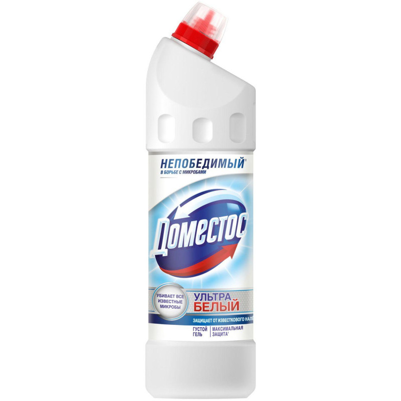 Средство для сантехники Доместос ЭКСПЕРТ СИЛА 7 УЛЬТРА БЕЛЫЙ 1л