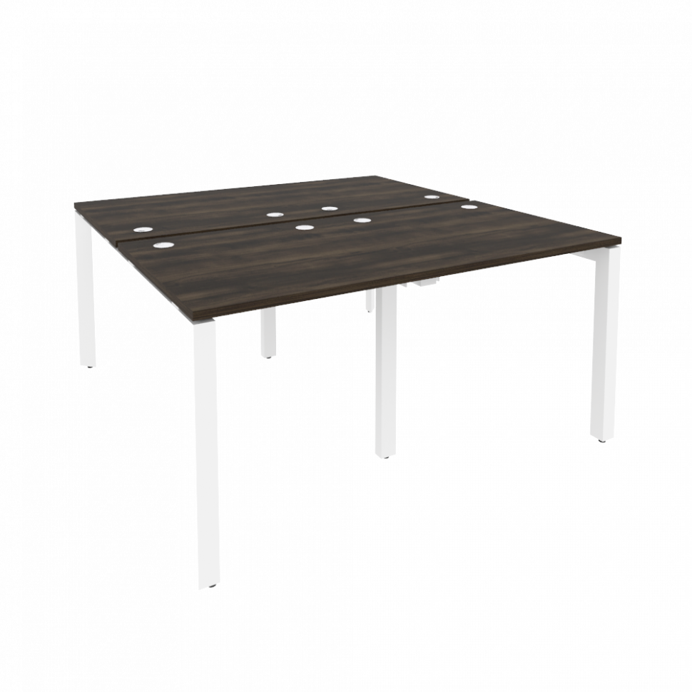 Onix Рабочая станция на П-образном м/к O.MP-D.RS-4.0.8 Дуб Мали/Металл Белый 1560*1635*750