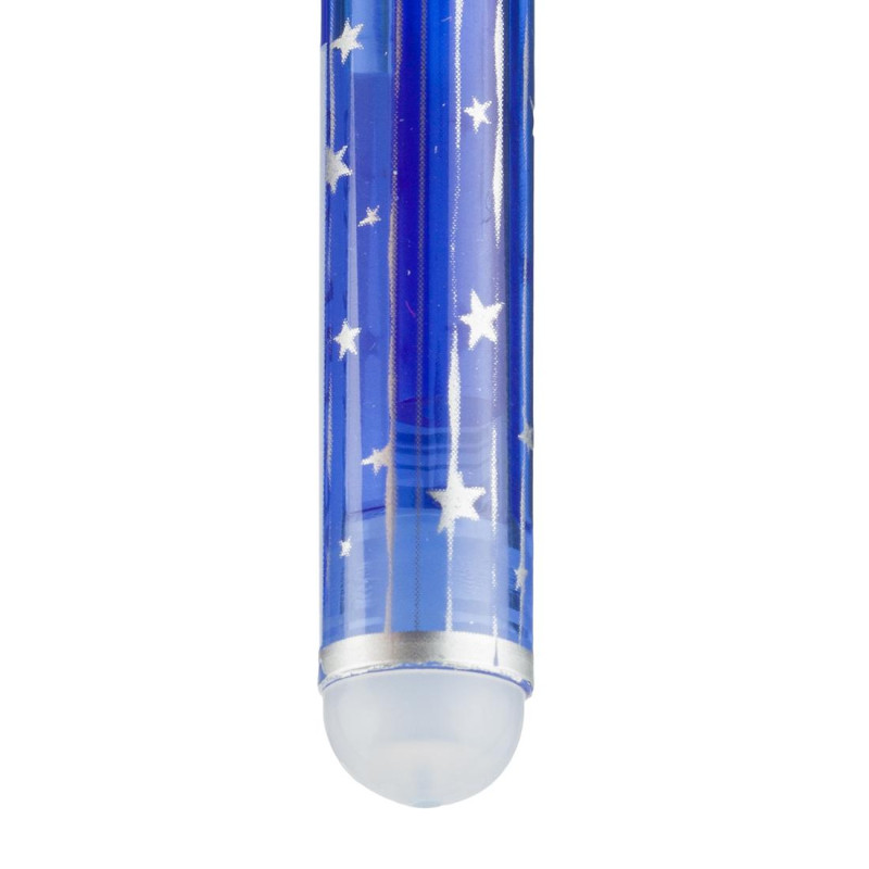 Ручка гелевая со стираем чернилами Attache корп синий, линия 0.5 мм, синяя