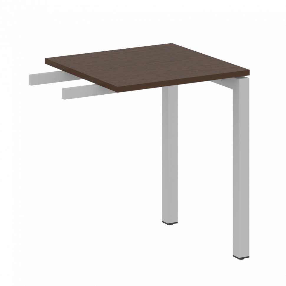 Metal System Quattro Приставной элемент на П-образном м/к 50БП.ПР-1 Венге Цаво/Металл Серый 600*600* Metal System Quattro Приставной элемент на П-образном м/к 50БП.ПР-1 Венге Цаво/Металл Серый 600*600*