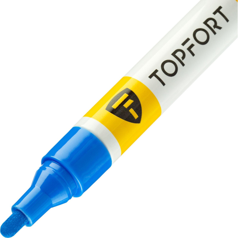 Маркер лаковый TOPFORT Paint 4 мм синий