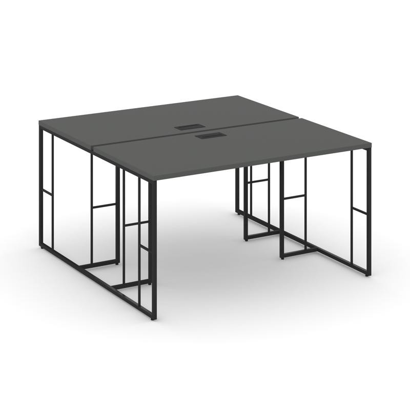 Rift Рабочая станция RF.DRS-013 Антрацит NEW/Металл Черный 1380*1432*750
