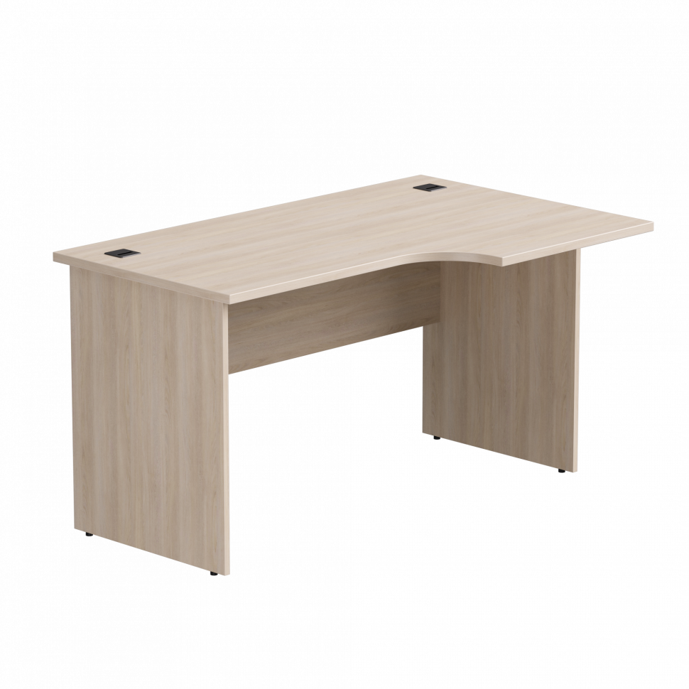 Стол эргономичный правый Everprof EVO (ЭВО) опоры ЛДСП 1380х670(870)x755 мм Дуб Соната
