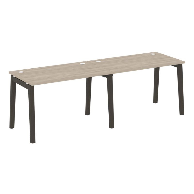 Onix Wood Рабочая станция OW.RS-2.2.7 Дуб Аттик/Дуб Темный/Металл Антрацит 2360*720*750 Onix Wood Рабочая станция OW.RS-2.2.7 Дуб Аттик/Дуб Темный/Металл Антрацит 2360*720*750