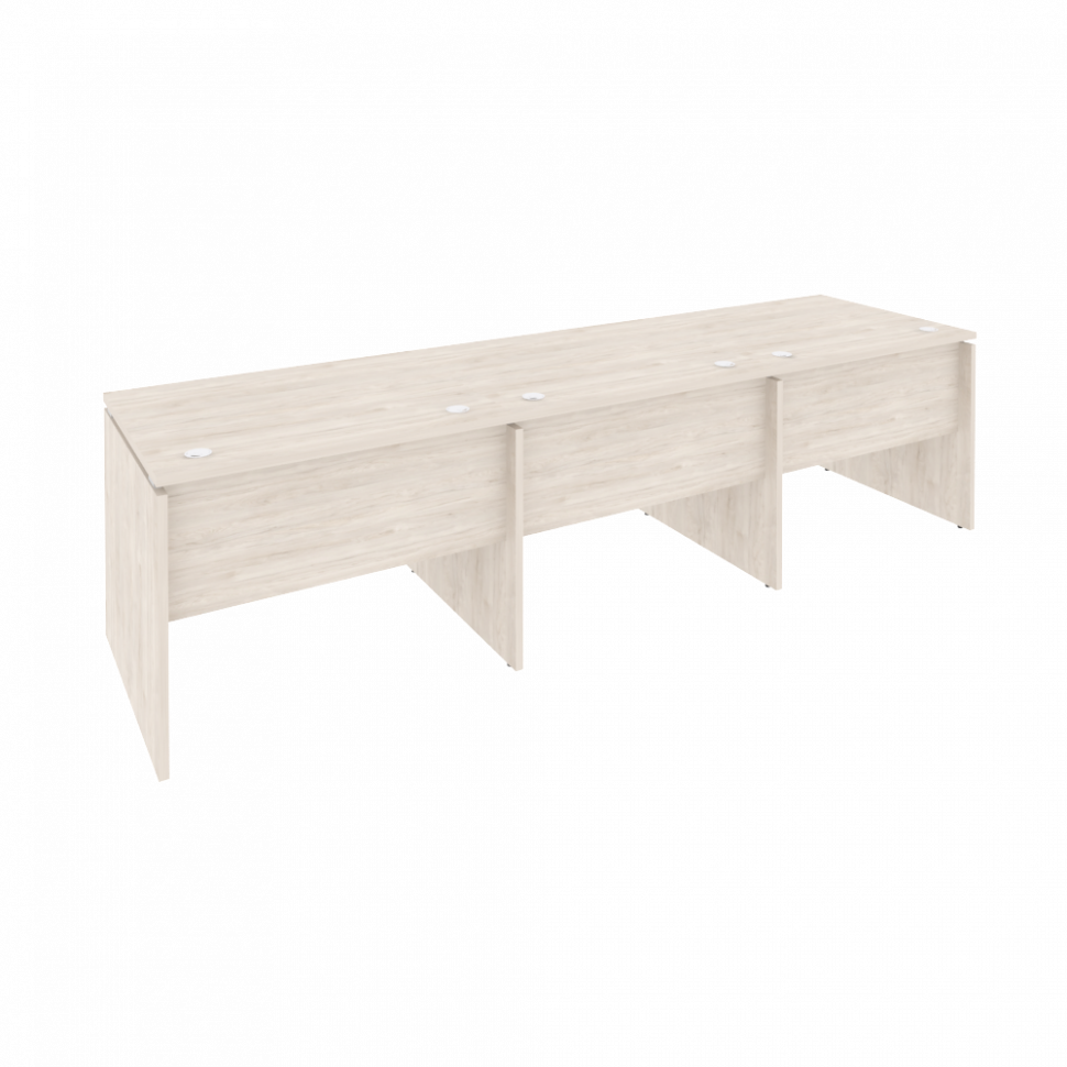 Onix Рабочая станция O.RS-3.1.8 Денвер Светлый 2940*800*750 Onix Рабочая станция O.RS-3.1.8 Денвер Светлый 2940*800*750