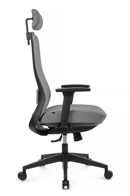 Кресло Miro 6249A Черный пластик/Серый