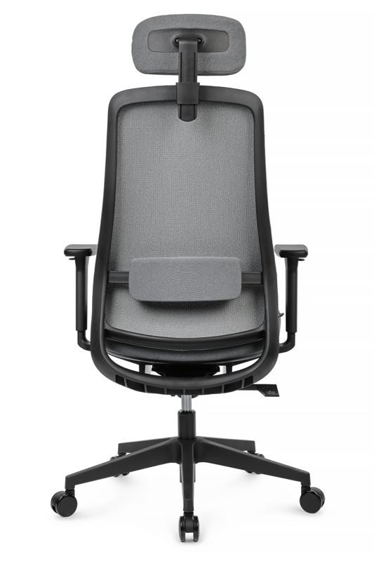 Кресло Miro 6249A Черный пластик/Серый