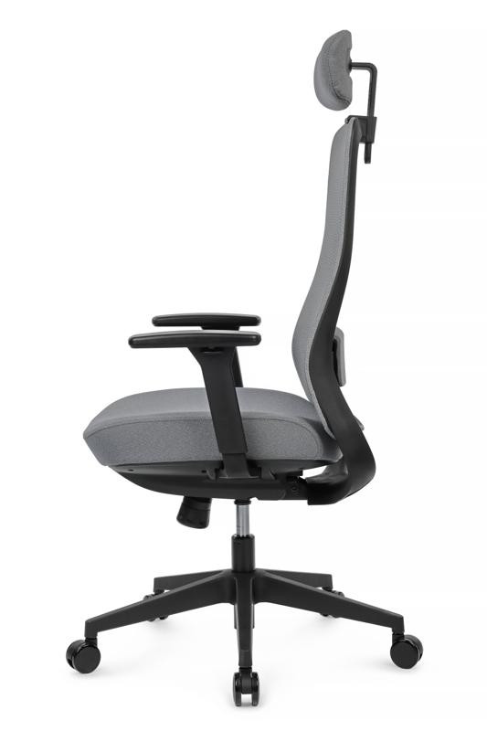 Кресло Miro 6249A Черный пластик/Серый