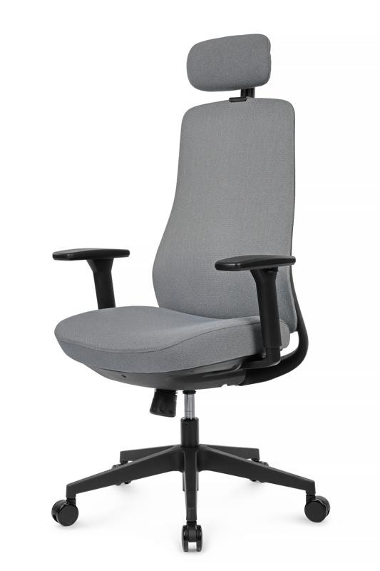 Кресло Miro 6249A Черный пластик/Серый