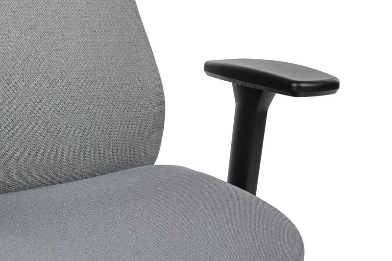 Кресло Miro 6249A Черный пластик/Серый