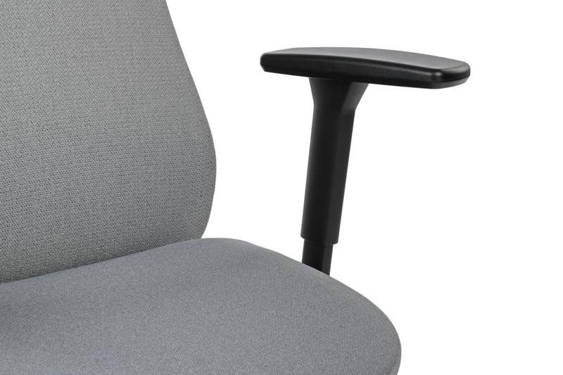 Кресло Miro 6249A Черный пластик/Серый