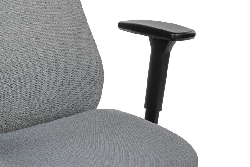 Кресло Miro 6249A Черный пластик/Серый